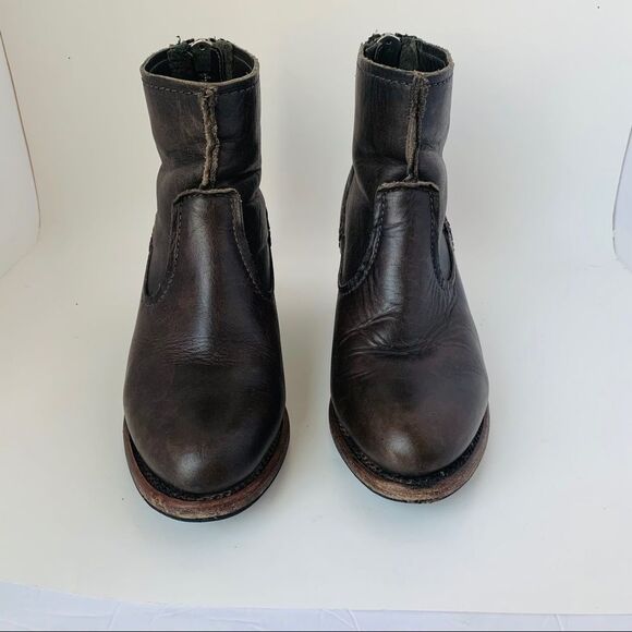 Frye Heeled Booties Sz 6.5 - Picture 3 of 10